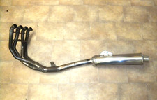TRIUMPH TT 600TT600 COMPLETE EXHAUST DOWNPIPES & SILENCER AS SHOWN 2001