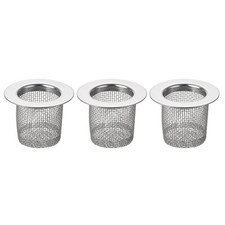 3Pcs Bathroom Sink Strainer