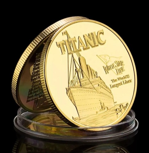 Titanic 1912 gold plated - 1912,