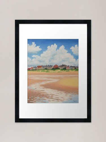 Alnmouth framed art - art, print