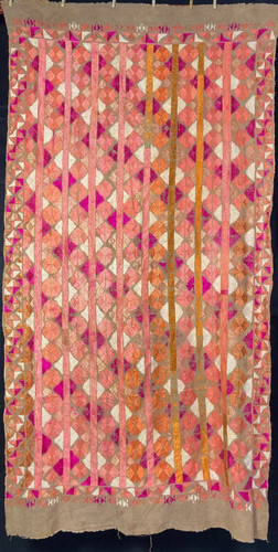 Vintage hand embroidered bagh - vintage,