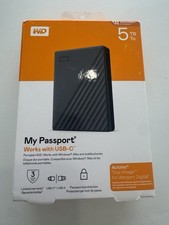 5tb passport portable - wd,