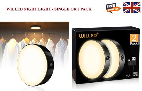 Willed rechargeable led night - willed,