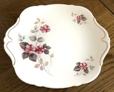 Royal Windsor Bone China Oval Plate - The Wild Rose - 24cm x 21cm