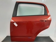 2008 FIAT GRANDE PUNTO Mk3 5 Door Hatchback Red N/S Passengers Left Rear Door