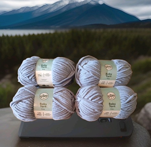 Crafty baby yarn grey - yarn,,