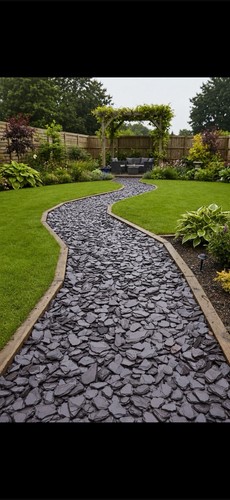 Plum slate chippings 40mm - chippings, |40mm