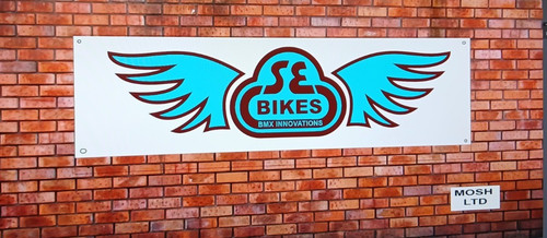 Racing bmx banner workshop - racing,