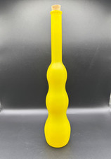 Vintage Frosted Yellow Bubble