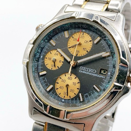 Seiko 7t27 6a50 chronograph - 7t27-6a50,