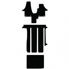 Rubber Mats for VW T6/T5 California Ocean/SE Coast and Beach