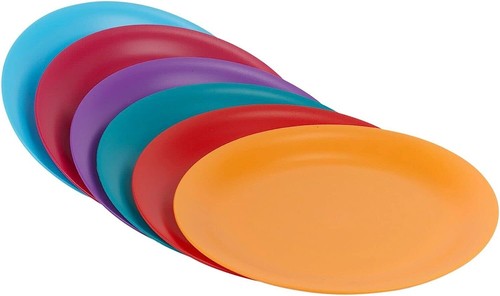 6pc plastic dinner - 6pc,