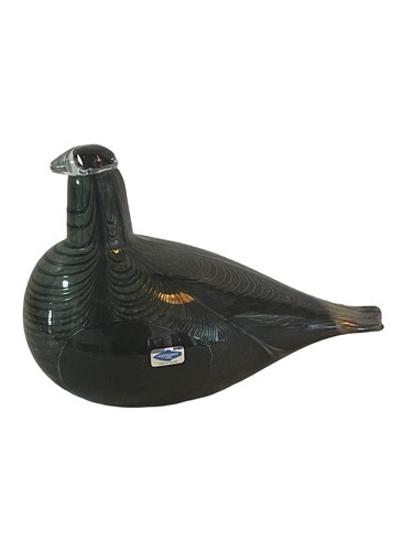 Vintage glass duck - duck, figurine