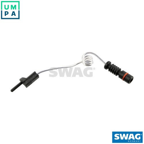 Warning contact brake pad wear - brake,