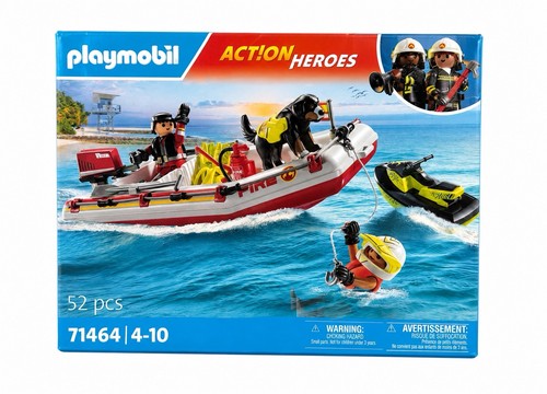 Playmobil fireboat with aqua - playmobil,