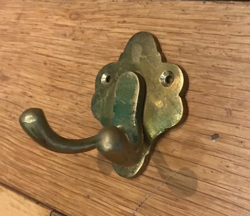 Vintage double brass coat - ,