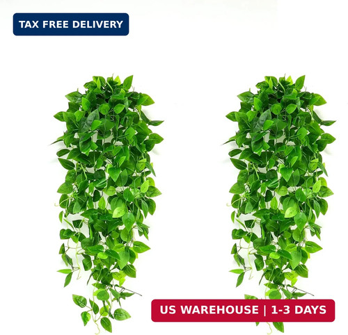 Fake hanging plants 2pcs - fake,