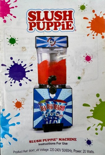 Slush puppie machine including - slush,
