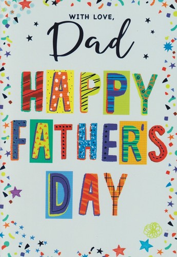 Dad fathers day - fathers, card