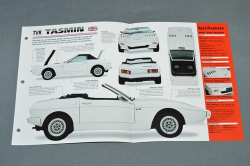 1980 1988 tvr tasmin - tvr, (1981)
