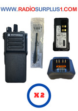 2 x Motorola DP4400E UHF Radio