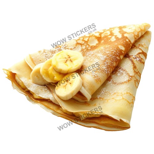 Crepe with banana - crepe,
