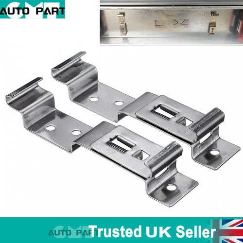 Trailer number plate clips - number,