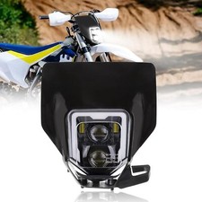 Dirt Bike LED Headlight&Black