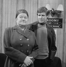 VIOLET CARSON - WILLIAM ROACHE - CORONATION STREET - 8" x 8" b/w Photo 1960's