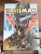 Talisman The Magical Quest Game 2nd Edition + Dungeon + Expansion + Extra Cards
