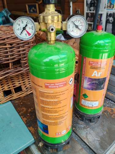 Argon co2 disposable - argon, 2.2l
