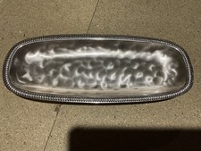 Silver plated serving tray