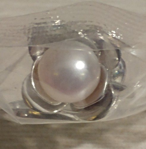 Sterling silver ring with - silver,