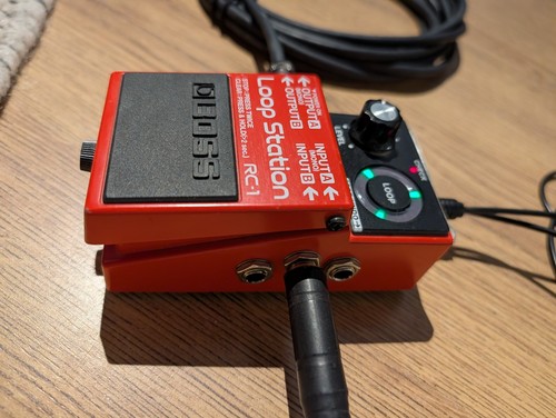 Boss loop station guitar - boss,