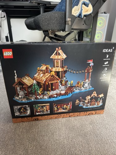 Lego ideas viking village - lego,