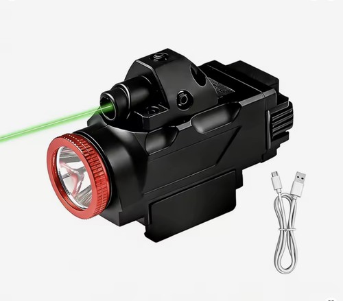 Airsoft metal torch green - +,