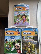 Storio Games X 3 Shrek / Toy Story / Dora
