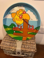 Vintage (c1979) Metal Tea Tray featuring Buzby Post Office Telecommunications BT