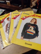 3 Patons Wallace &Gromit