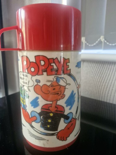 Popeye alladin thermos flask - popeye,