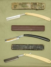 Antique Straight Razors Set