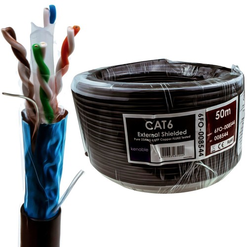 External shielded cat6 - external, outdoor