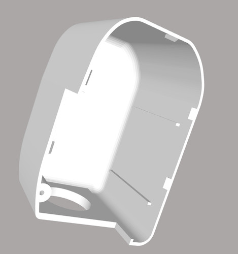 Right cassette end - cassette, cap