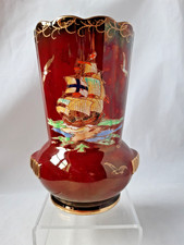 7 INCH HIGH CROWN DEVON RED