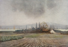 Grays in Essex - Antique Print 1909