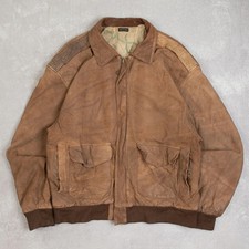 Vintage Leather Flight Jacket