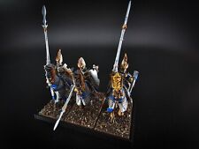 Warhammer The Old World High Elves Silver Helms x3 Painted  R2S4B1462