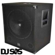QTX QT15s 15" 300W Subwoofer Bass Bin Speaker DJ Disco Sound System PA