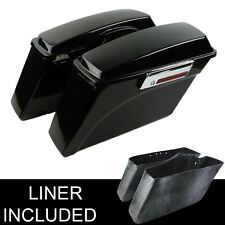 Hard Saddlebags w/Carpet Liner