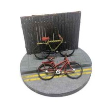 BICYCLES PACK OF 6 LASER CUT KIT FOR N GAUGE MODEL RAILWAY - MP041-N